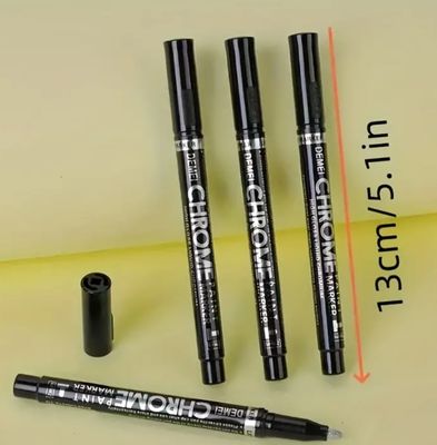 SILVER CHROME METALLIC LIQUID PEN/ MIRROR EFFECT
