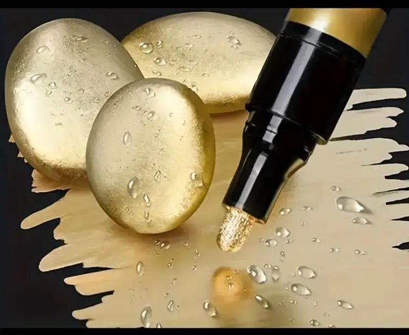 GOLD CHROME LIQUID PEN/ MIRROR EFFECT