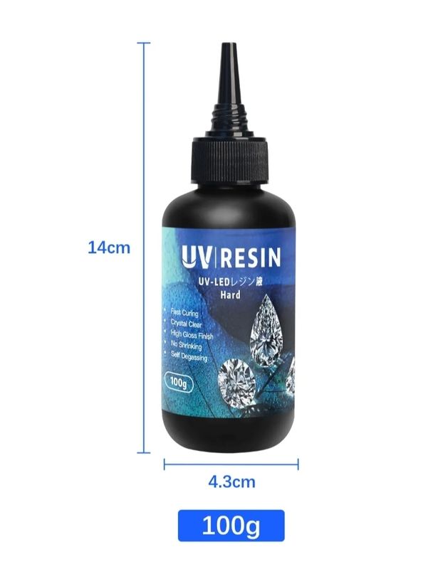 UV RESIN 100g super clear/ dries hard/ jewellery 