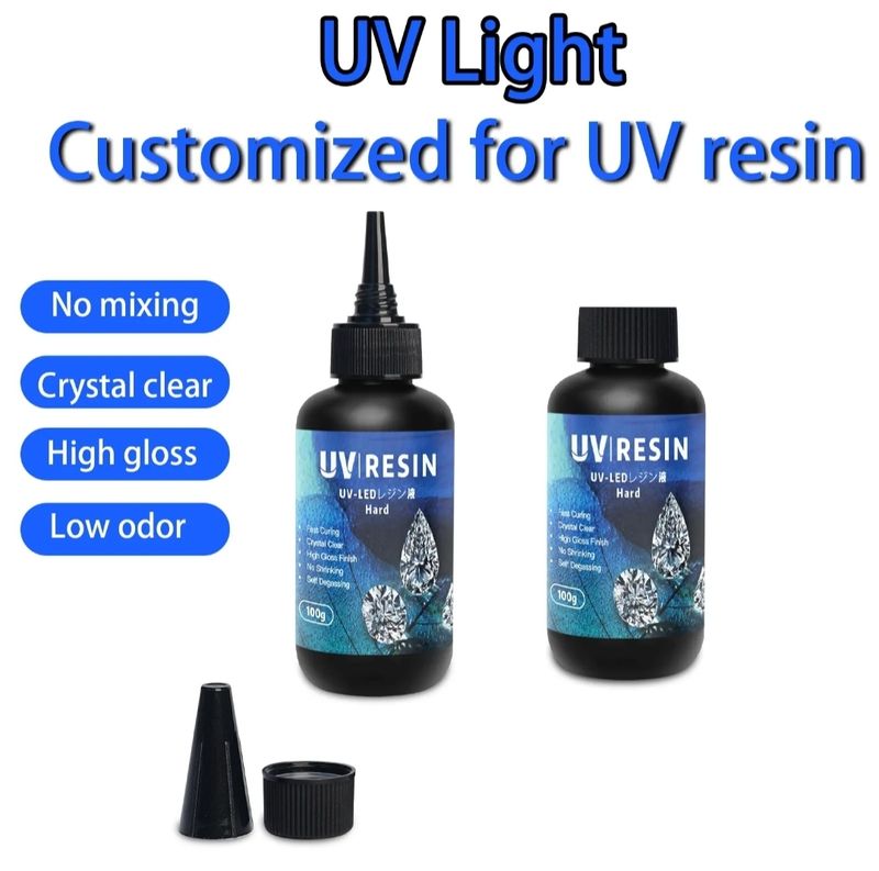 UV RESIN 100g super clear/ dries hard/ jewellery 