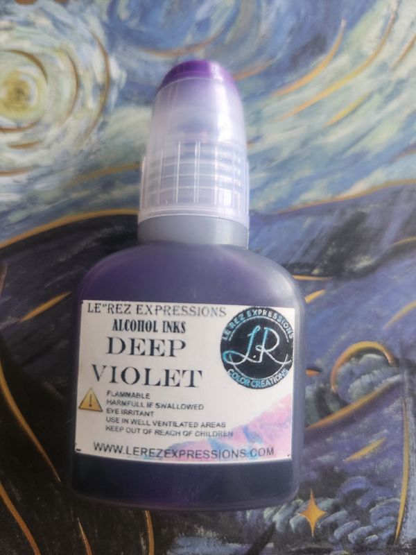 Resin Dripping Alcohol Ink 20ml DEEP VIOLET