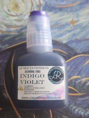Resin Dripping Alcohol Ink 20ml INDIGO VIOLET