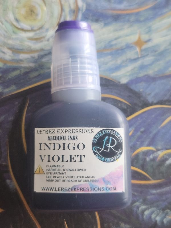 Resin Dripping Alcohol Ink 20ml INDIGO VIOLET