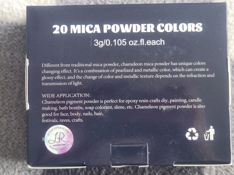 Chameleon pigment Set of 20 colours