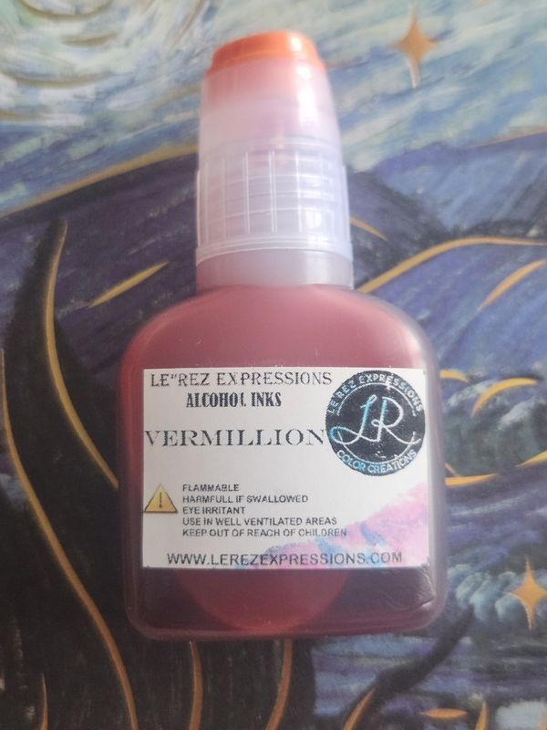 Resin Dripping Alcohol Ink 20ml VERMILION 