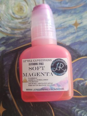 Resin Dripping Alcohol Ink 20ml SOFT MAGENTA 