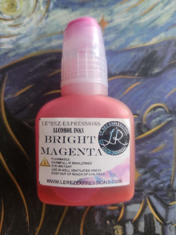 Resin Dripping Alcohol Ink 20ml BRIGHT MAGENTA 