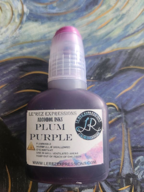 Resin Dripping Alcohol Ink 20ml PLUM PURPLE 
