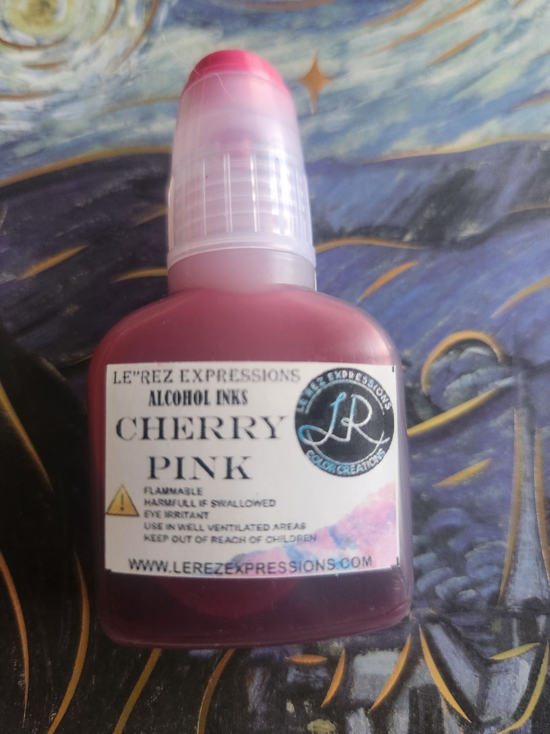 Resin Dripping Alcohol Ink 20ml CHERRY PINK