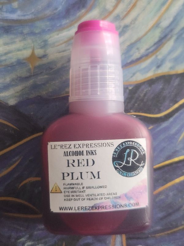 Resin Dripping Alcohol Ink 20ml RED PLUM