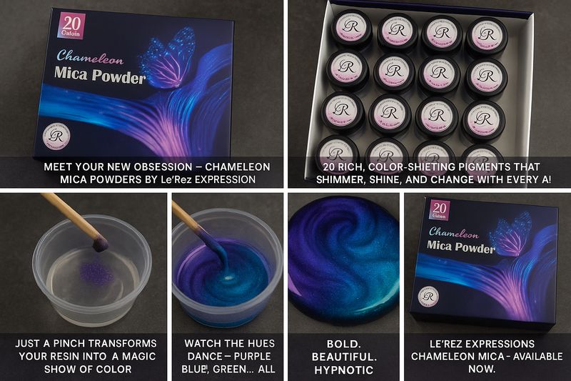Chameleon pigment Set of 20 colours