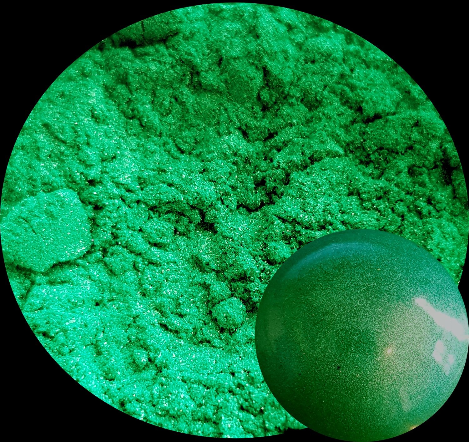 IRIDESCENT JADE  Transparent pigment powder 50ml