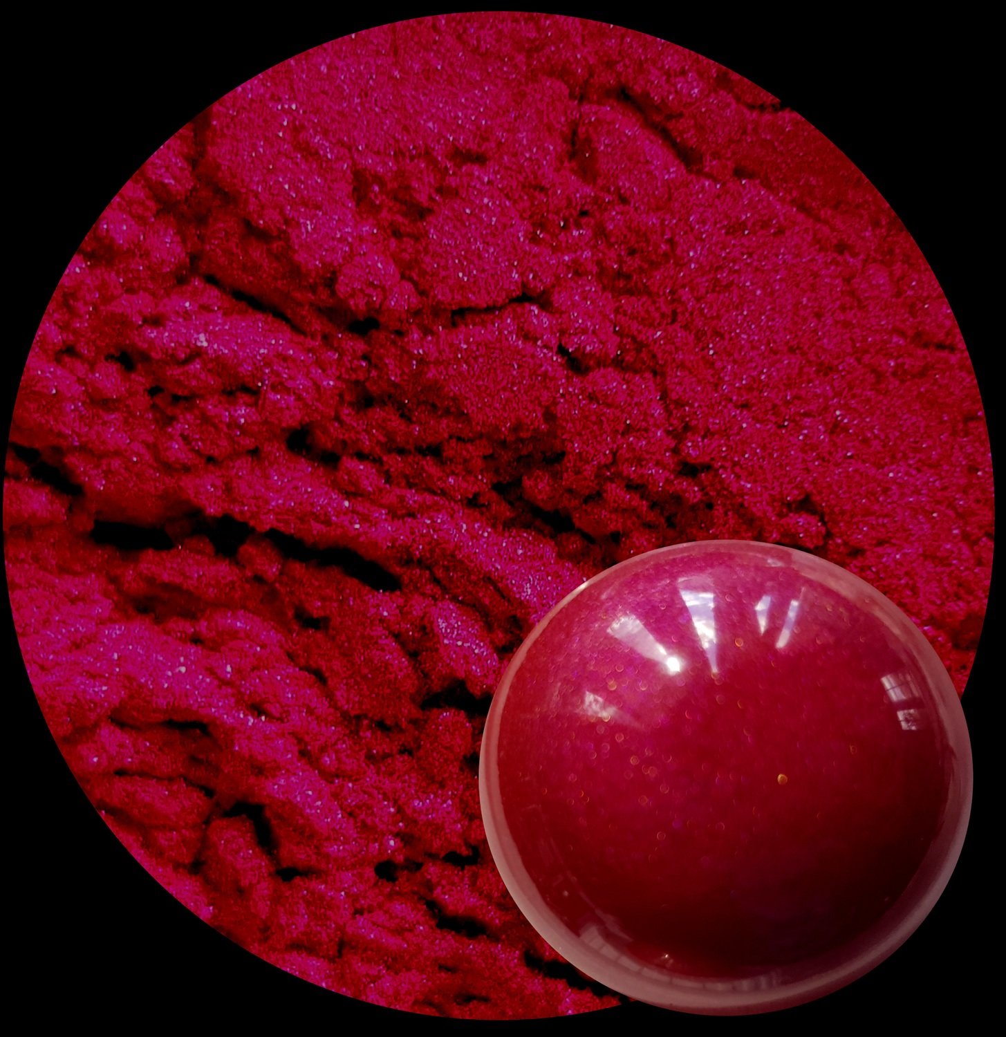 WARM MAGENTA  Pearlescent Pigment Powder 50ml