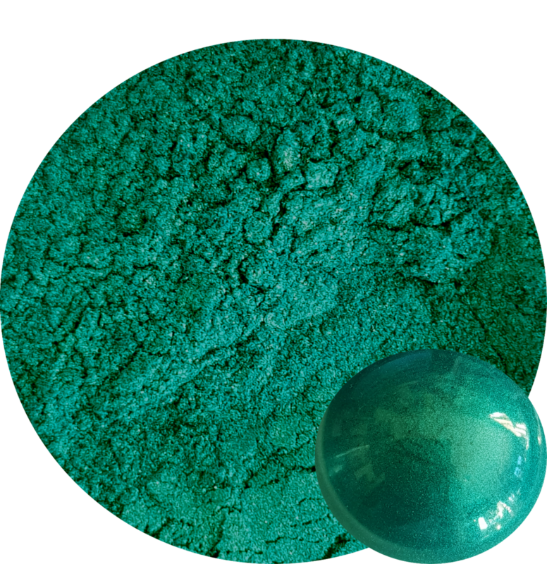 Peacock Mica Pigment powder 50ml Peacock Mica Pigment powder 50ml