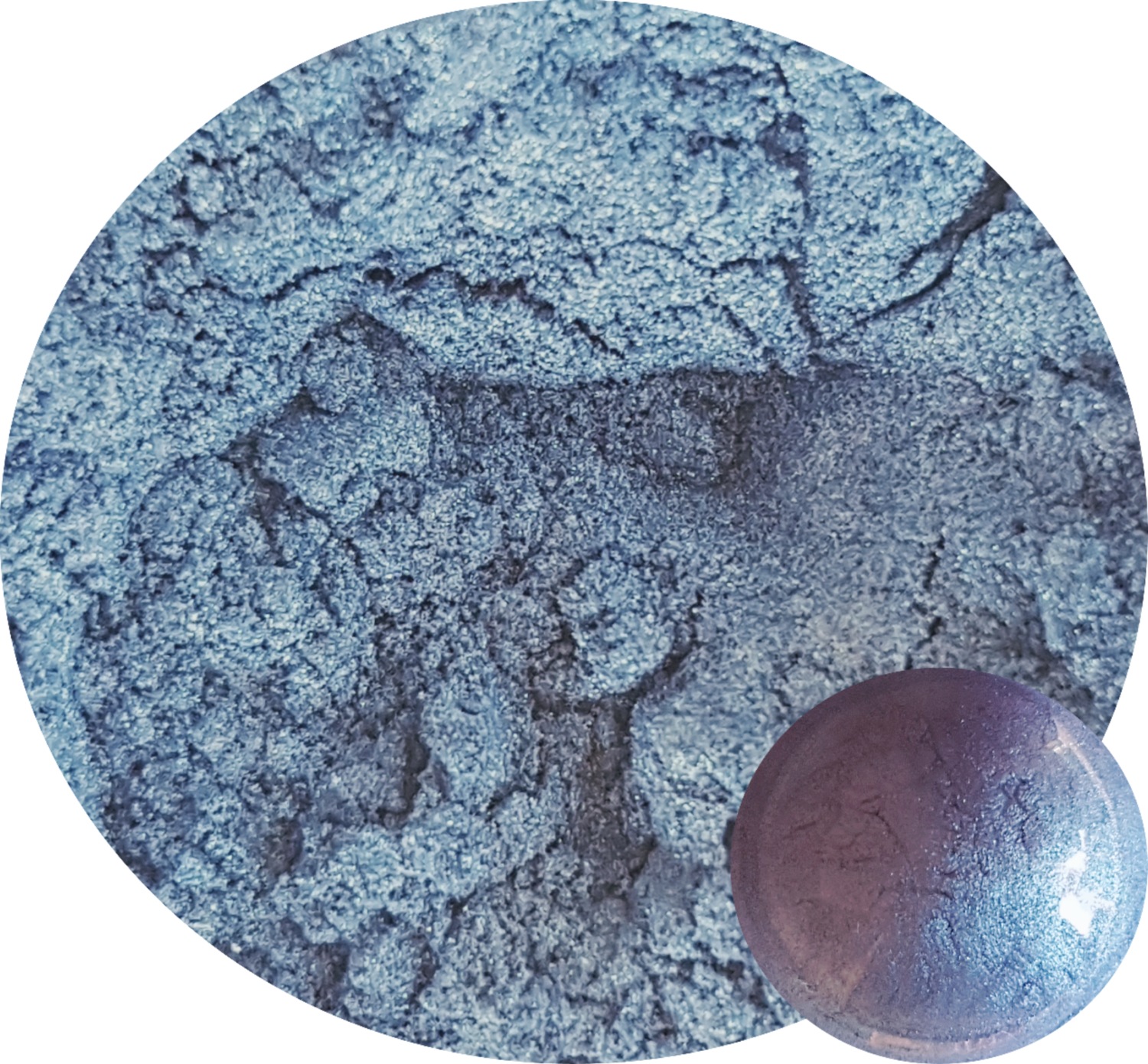 GRAY GALAH 2 Tone Mica Pigment powder 50ml