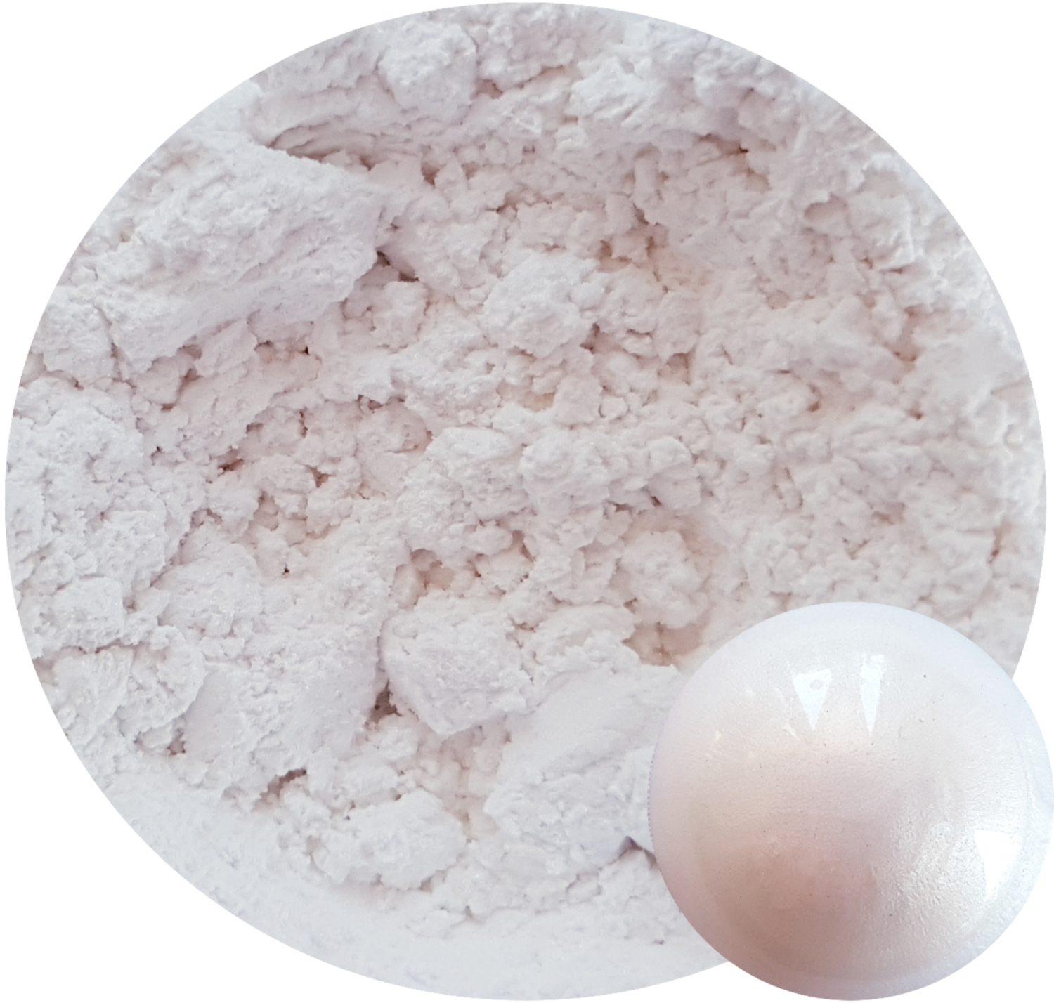 WHITE SATIN- Satin White Mica Pigment powder 50ml