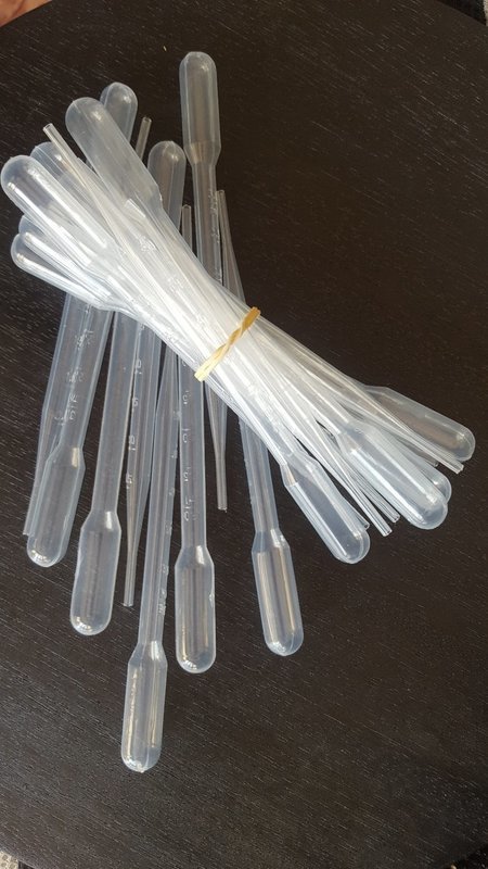 10 pipettes 5ml for fine detailed work 10 pipettes 5ml for fine detailed work