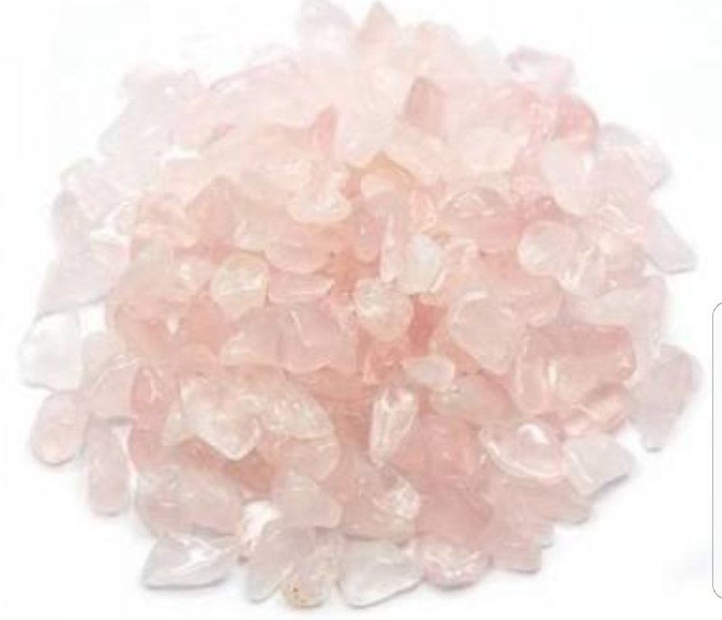 ROSE QUARTZ CHIPS 100g bag