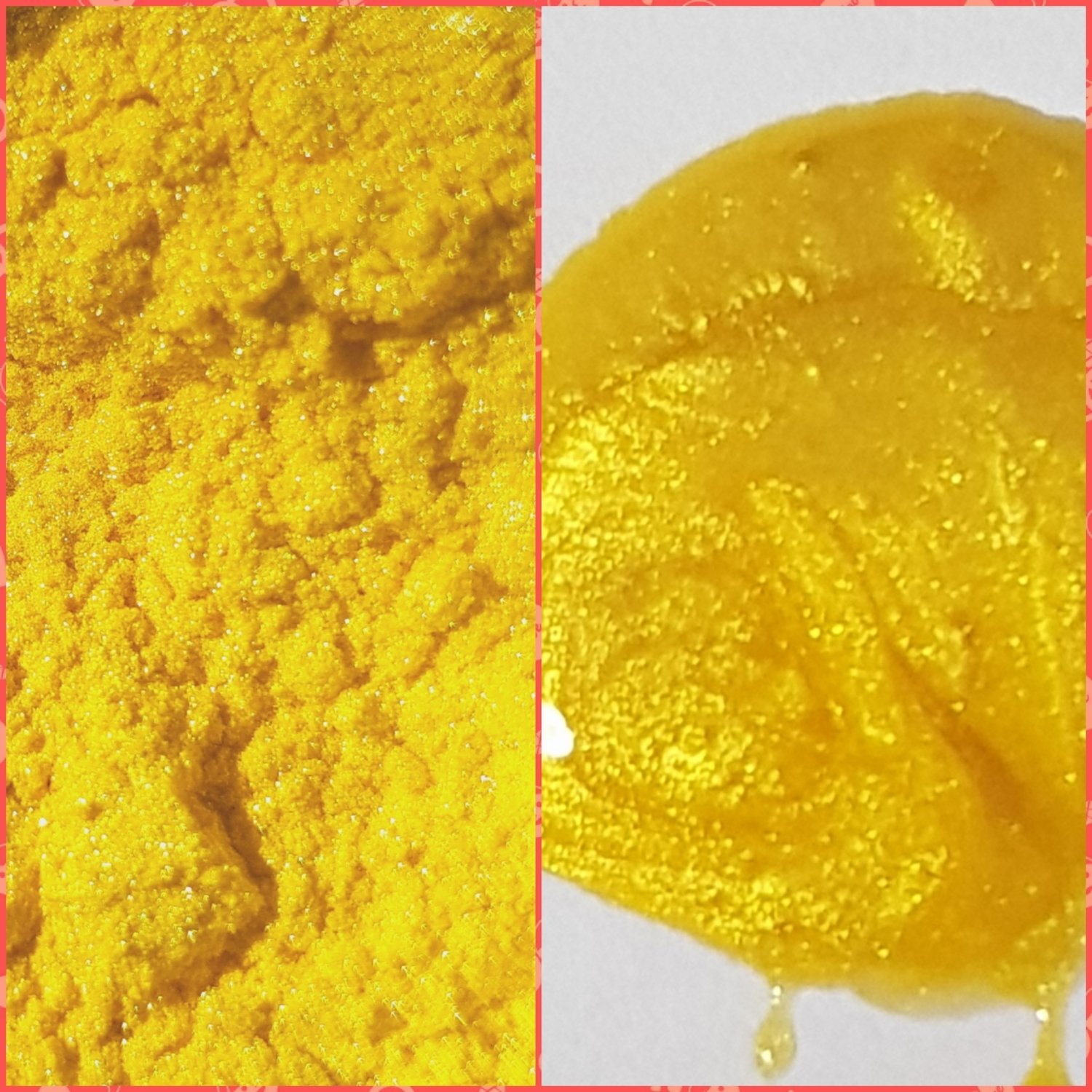 SUNFLOWER YELLOW Pearlescent Pigment Powder 50ml