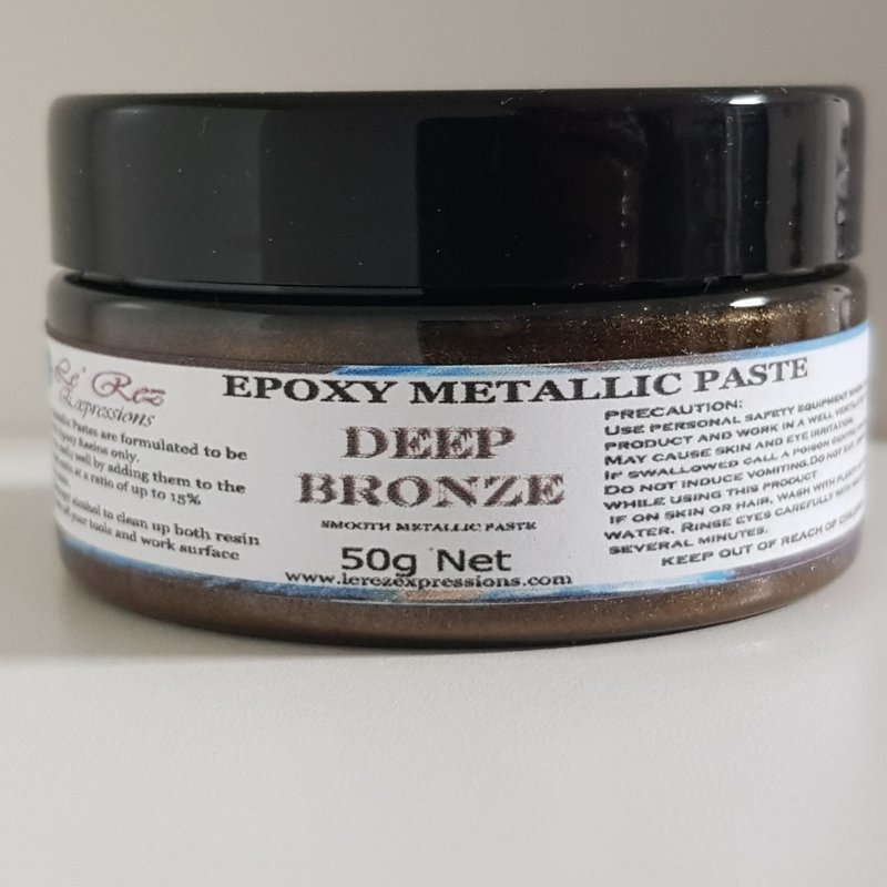 Deep Bronze Metallic Epoxy Paste 50g ( (O)
