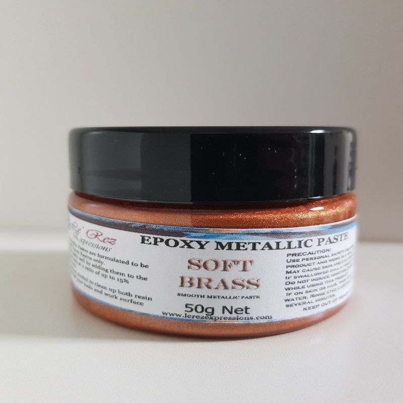  Brass Metallic Epoxy Paste 50g (O)