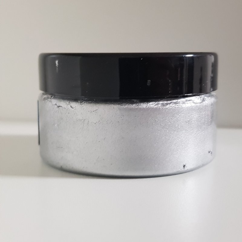 MOLTEN SILVER Metallic Epoxy pigment paste 50g ( Opaque)