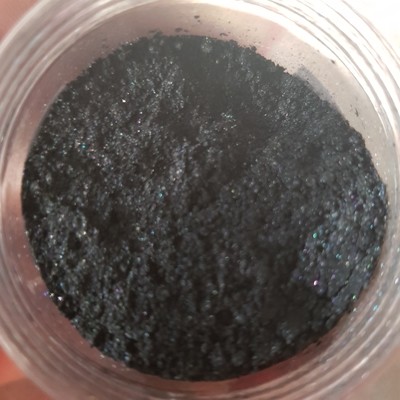 BLACK PEARL pearlescent pigment powder 60ml (t) New!