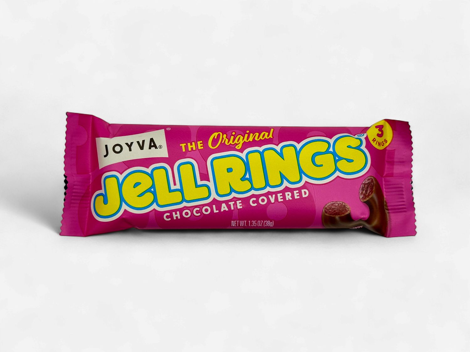 Joyva Chocolate Covered Jell Ring