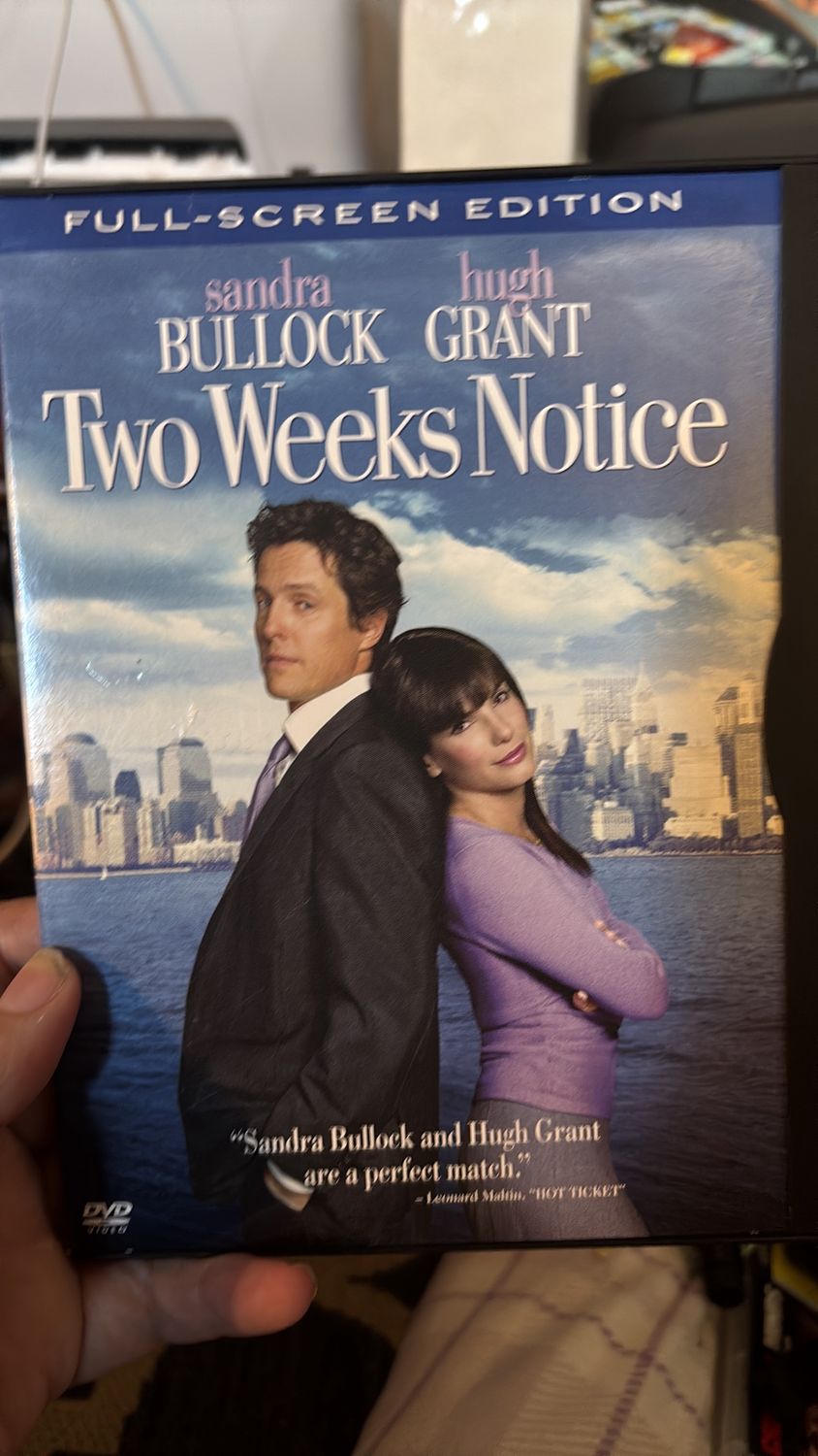 two weeks notice