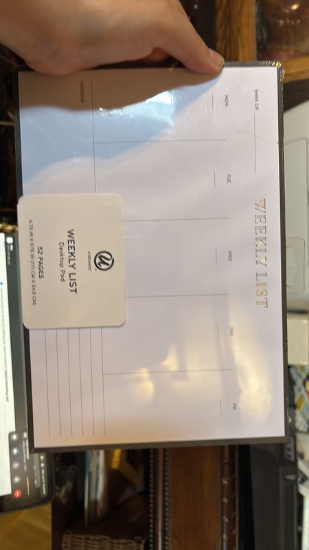 weekly planner