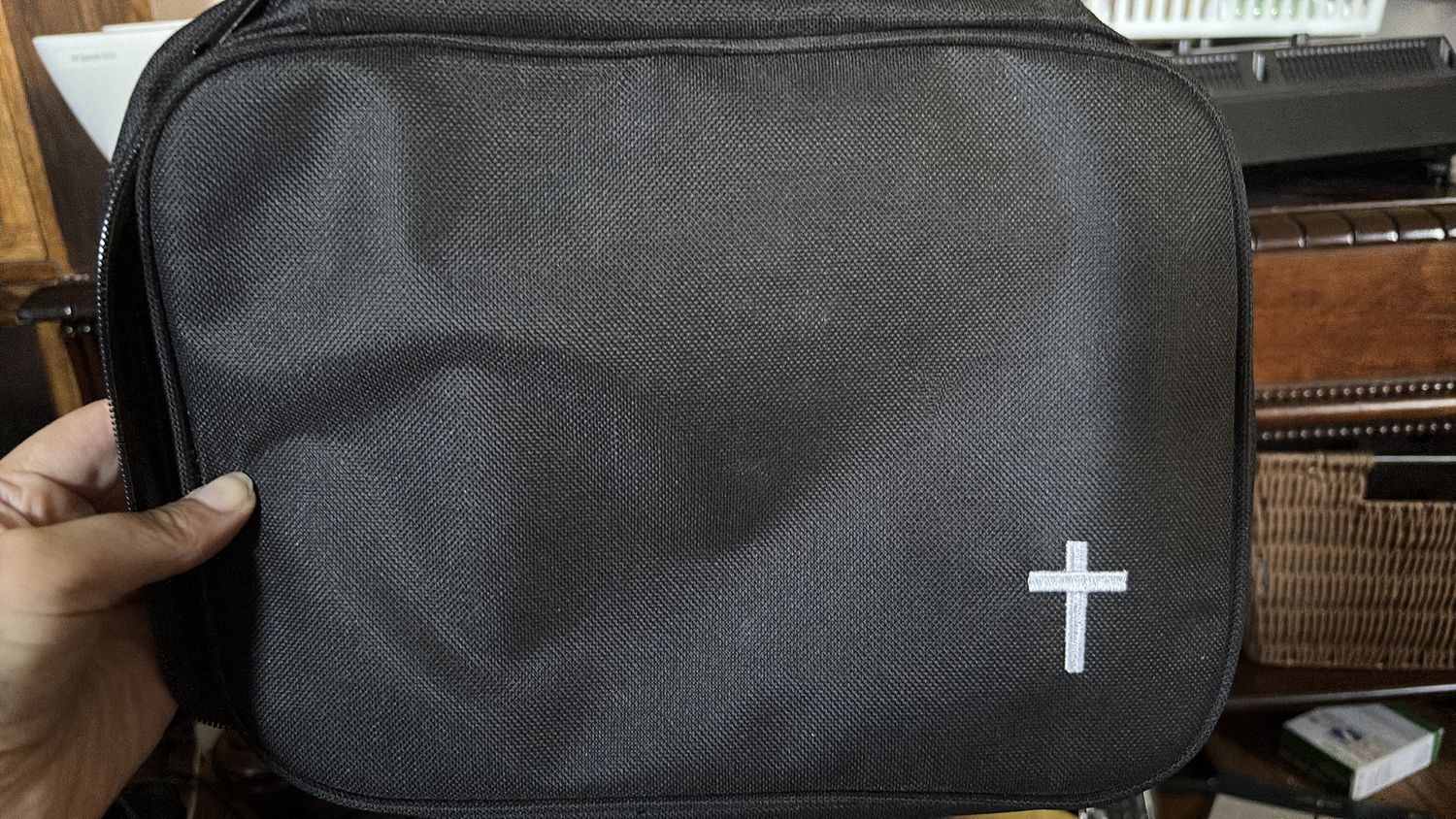 Black Bible cover