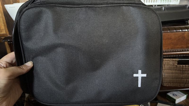 Black Bible cover