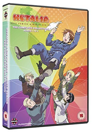 Hetalia Axis Powers Complete Season 1-4 Collection [DVD]   Pre-owned