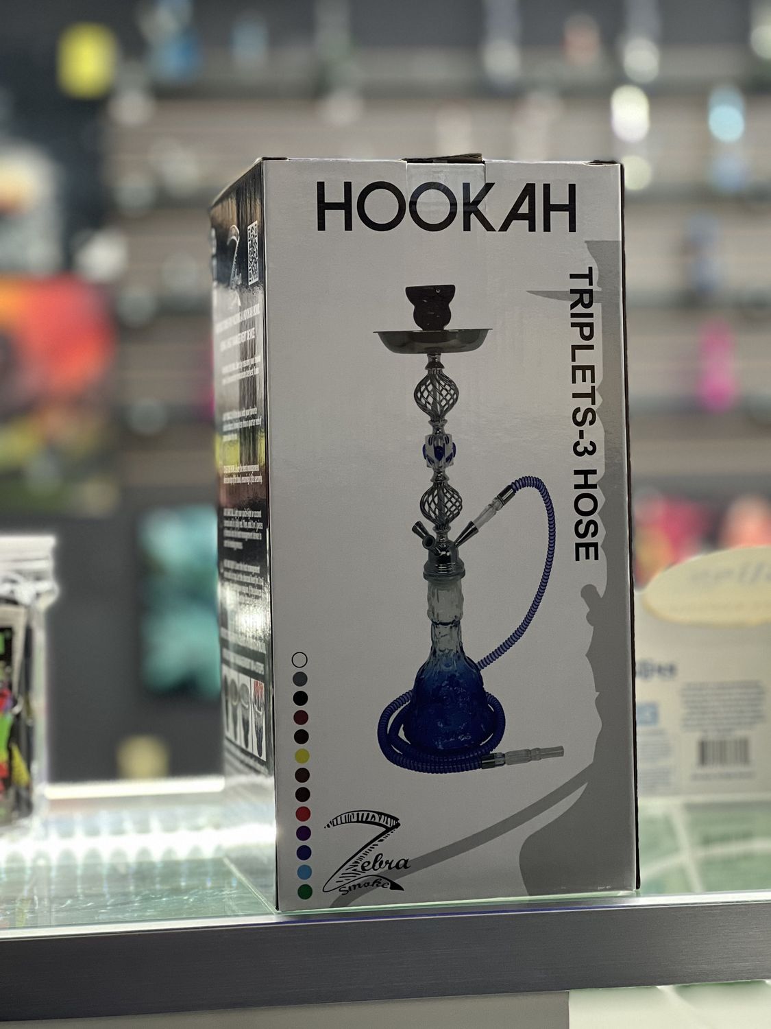 ZEBRA SMOKE HOOKAH 3 hose