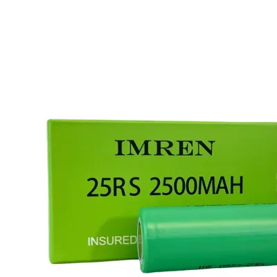 Imren battery 18650, Types: Imren battery 18650 25rs 2500MAH