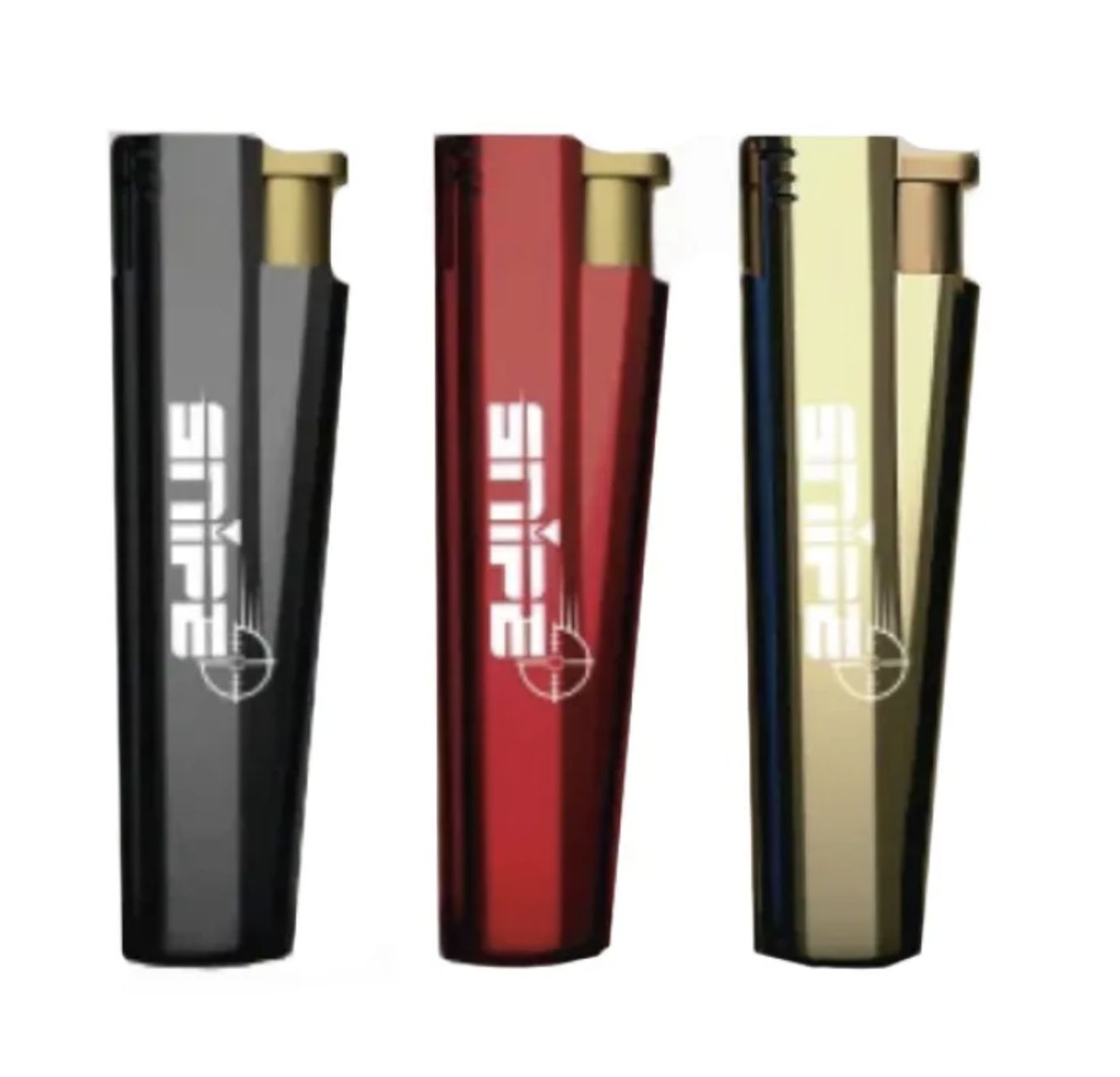 Snipe Jet flame torch, Colors: Green, Flavors: Red, Types: Gold