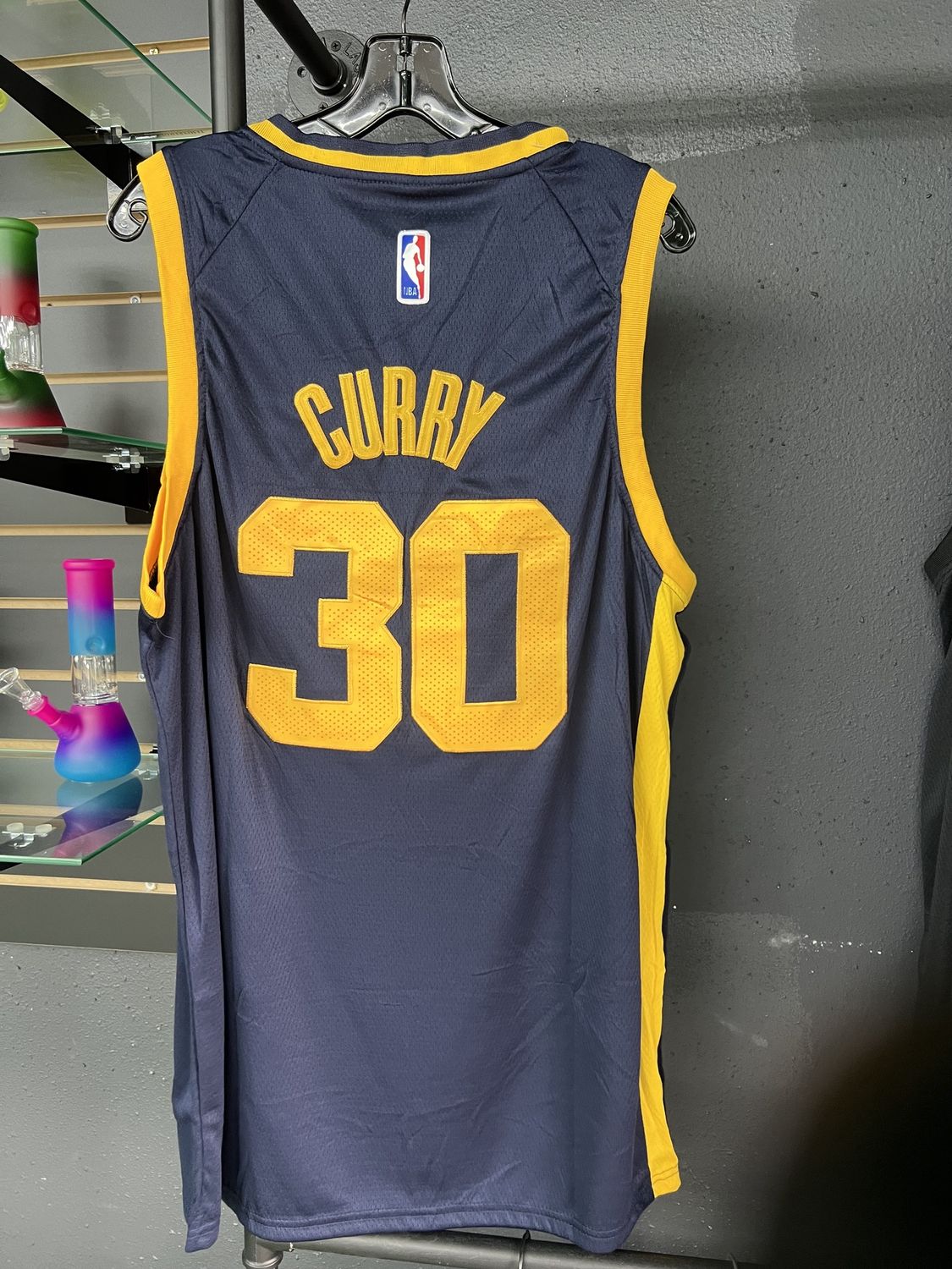 Steph curry 52L dark blue Jersey