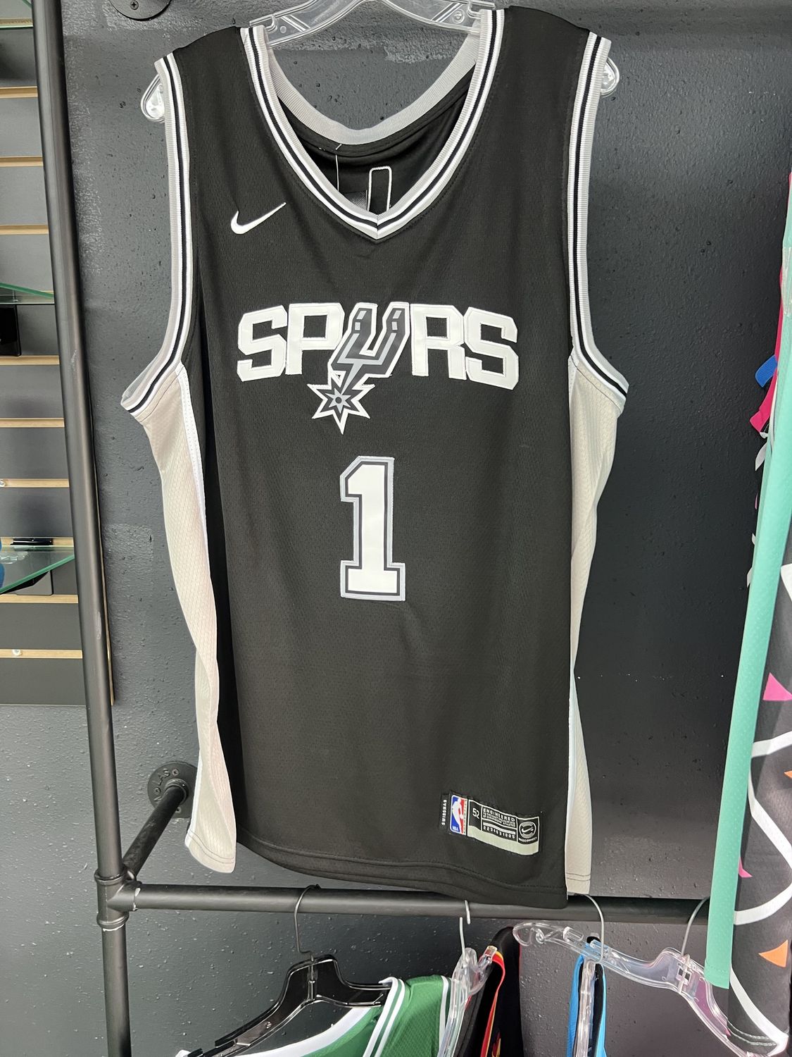 Wembanyama spurs jersey