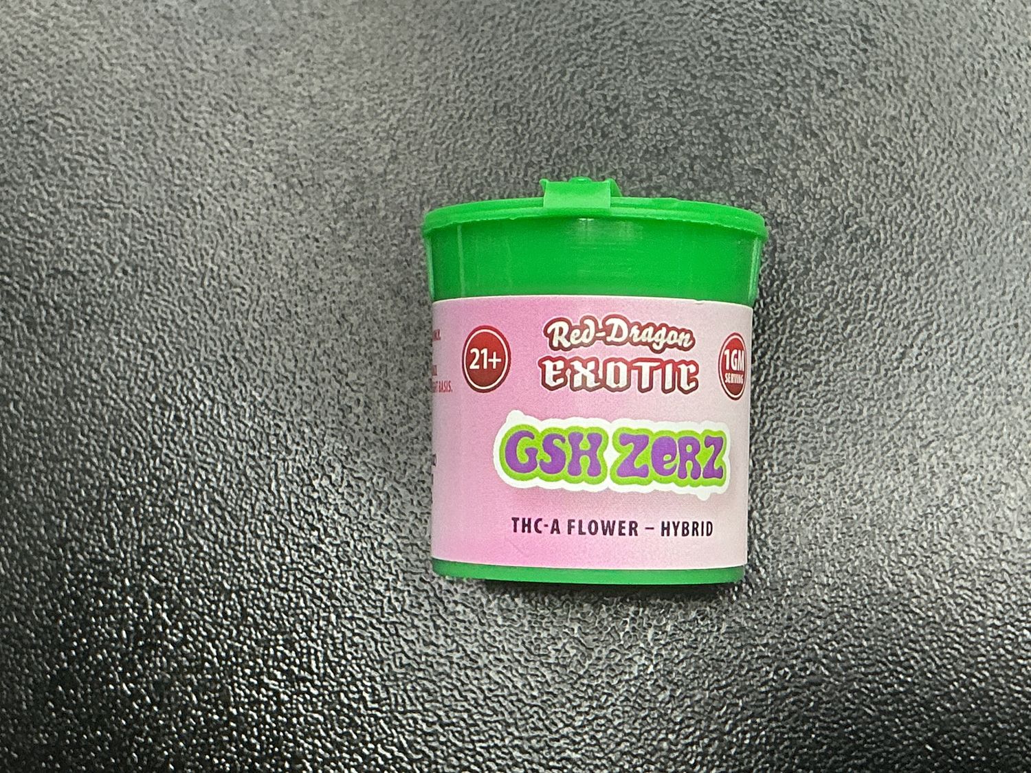 Red-dragon Exotic, Flavors: Gsh Zerz