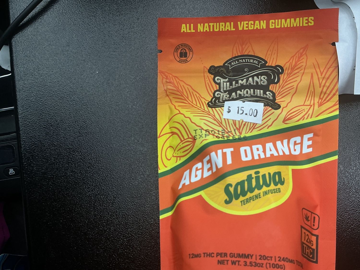Agent Orange Sativa 12mg