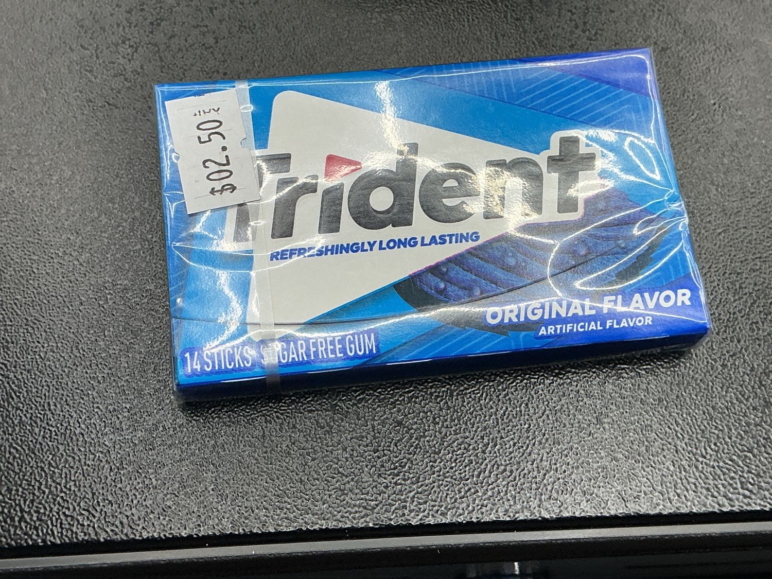 Trident refreshingly long lasting (gum), Flavors: Original flavor