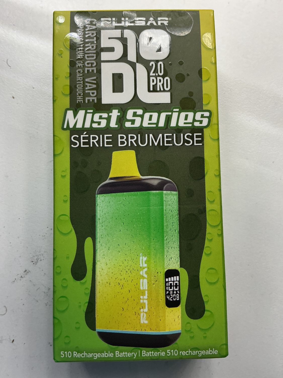 Pulsar 510 2.0 pro Mist Series, Colors: Green