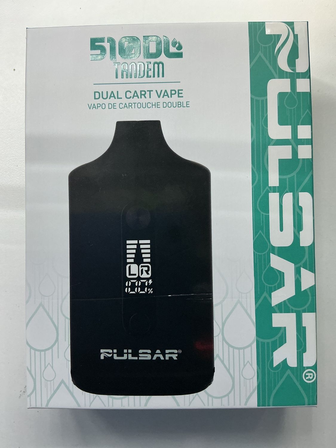 Pulsar 510 DL Dual Cart Vape, Colors: Black
