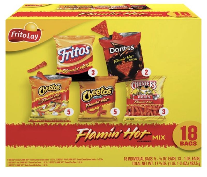Flamin Hot Mix Flavored CHIPS