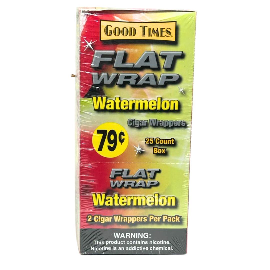 Good times flat wrap, Flavors: Watermelon