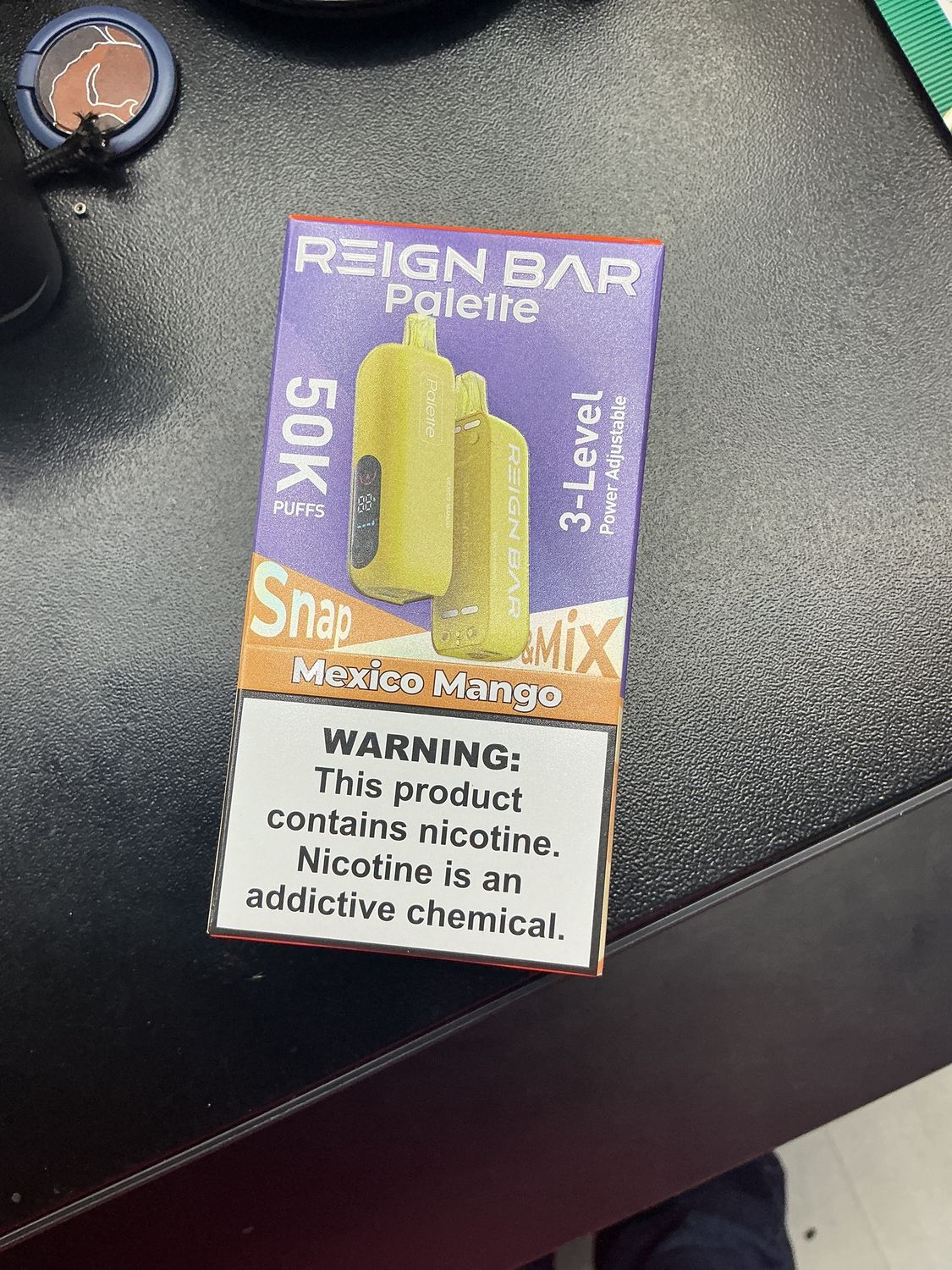 Reign Bar, Flavors: Mexico mango