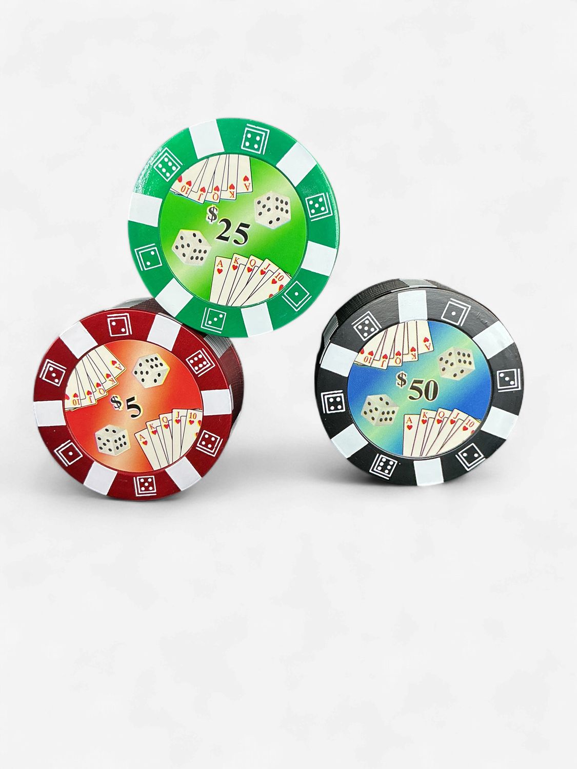 Grinder casino chips