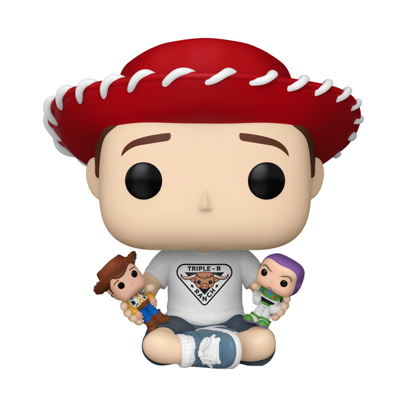 Andy With Woody &amp; Buzz #1596 Toy Story