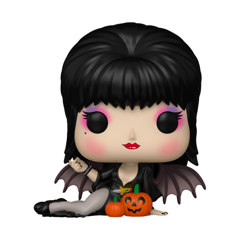Elvira With Pumpkins #94