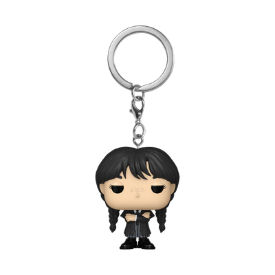 Wednesday Addams Keychain